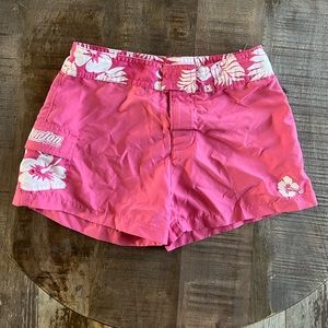 Little girls Ron Jon swim shorts size 7/8